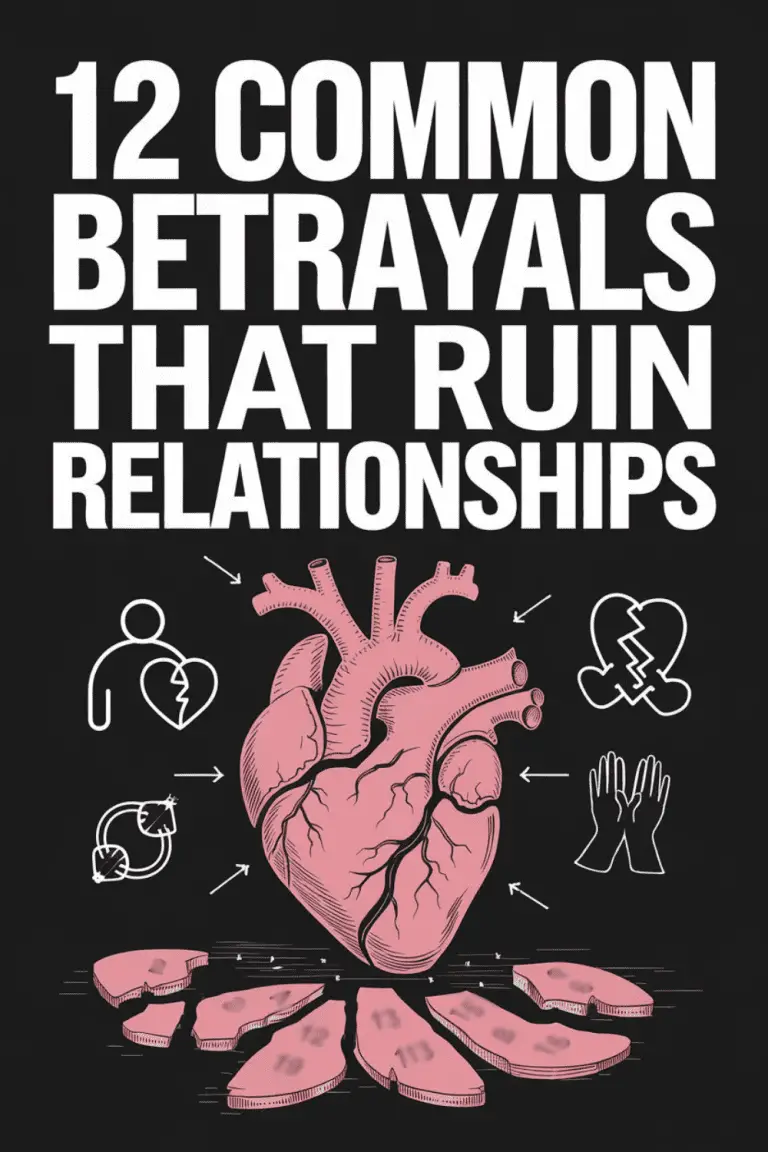 12 Common Betrayals That Ruin Relationships