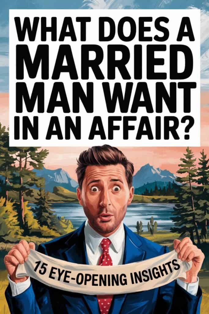 What married men want in an affair: shocking insights and surprising secrets.