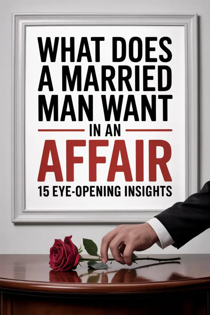 Motivational poster on relationship insights with a red rose and hand reaching for it.