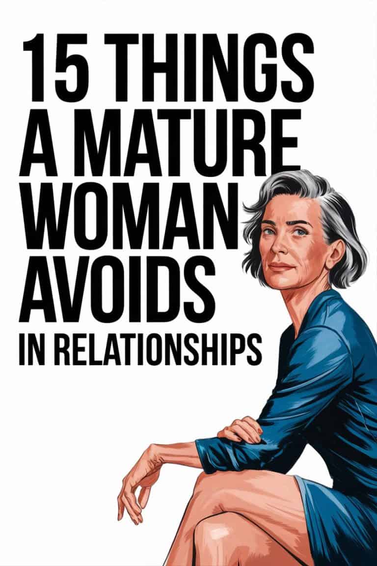 Mature woman shares 15 relationship mistakes to avoid with confidence and wisdom.