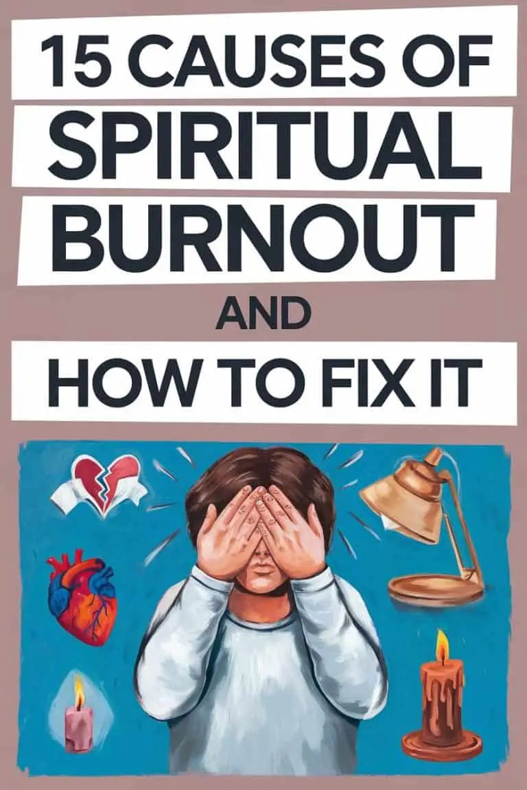 Young person overwhelmed by emotional burnout, surrounded by symbols of causes like broken heart and cracked jar.