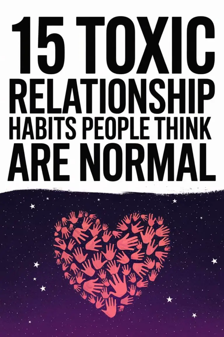 Toxic relationship habits people think are normal, emotional scars, and awareness about unhealthy love patterns.