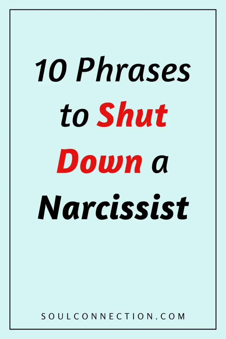 10 Phrases to Shut Down a Narcissist — Effective Tips for Confidence and Boundaries.