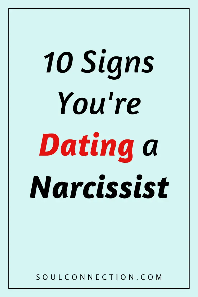 10 Signs Youre Dating a Narcissist with Safety Tips from SoulConnection.com.