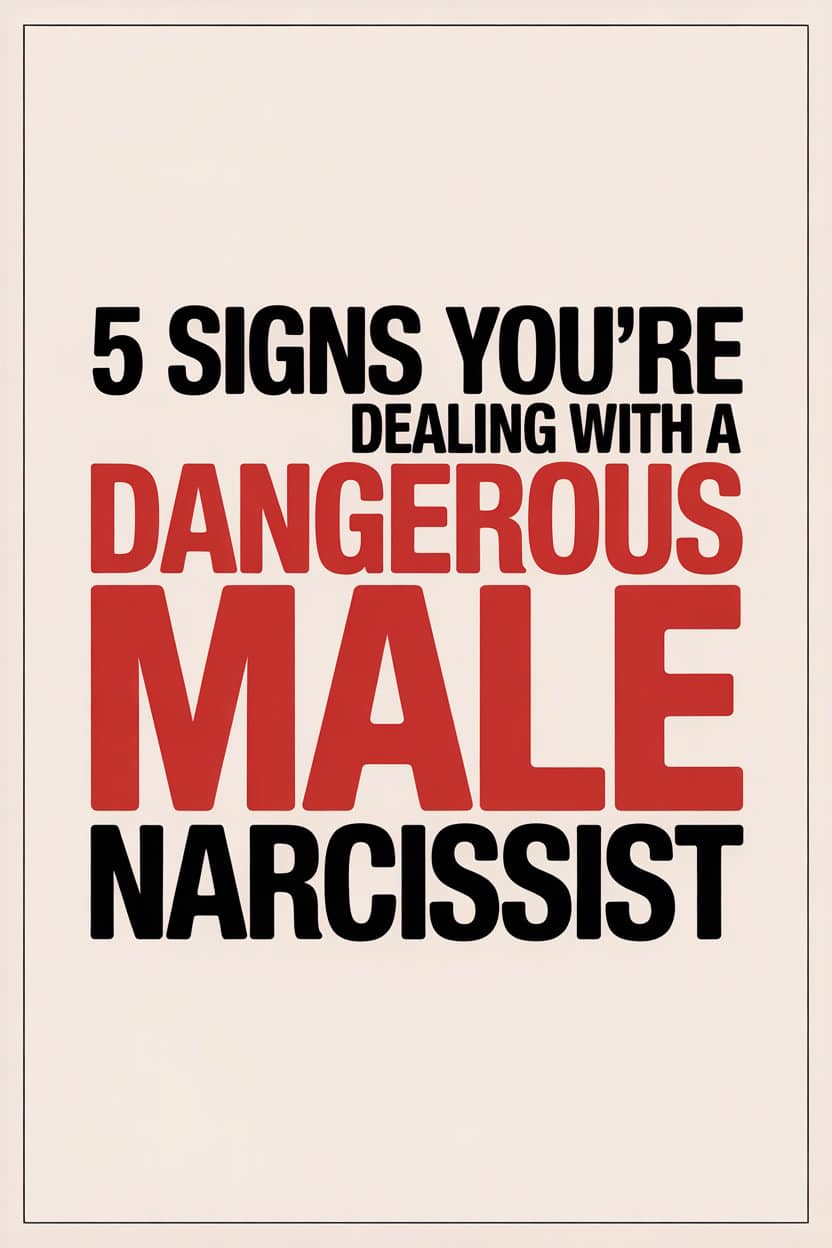 8 Signs Youre Dealing with a Dangerous Male Narcissist
