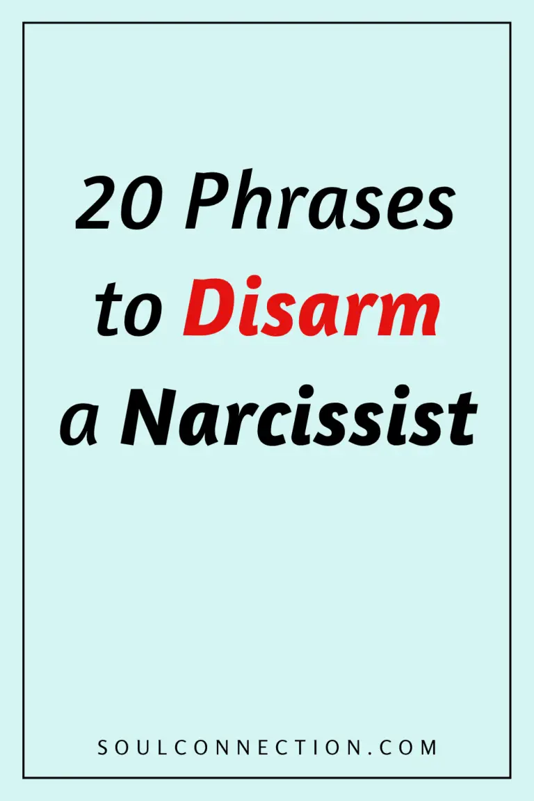 Guide to 20 Powerful Phrases to Disarm a Narcissist and Improve Relationships.