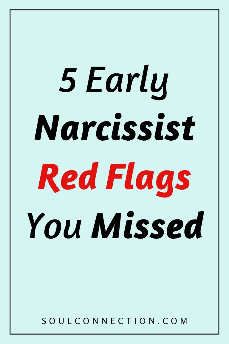 red flags you missed early on