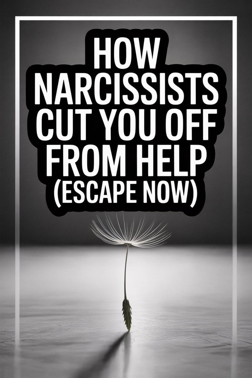 Urgent warning: Narcissists isolate victims, learn how to escape and protect yourself from manipulation.
