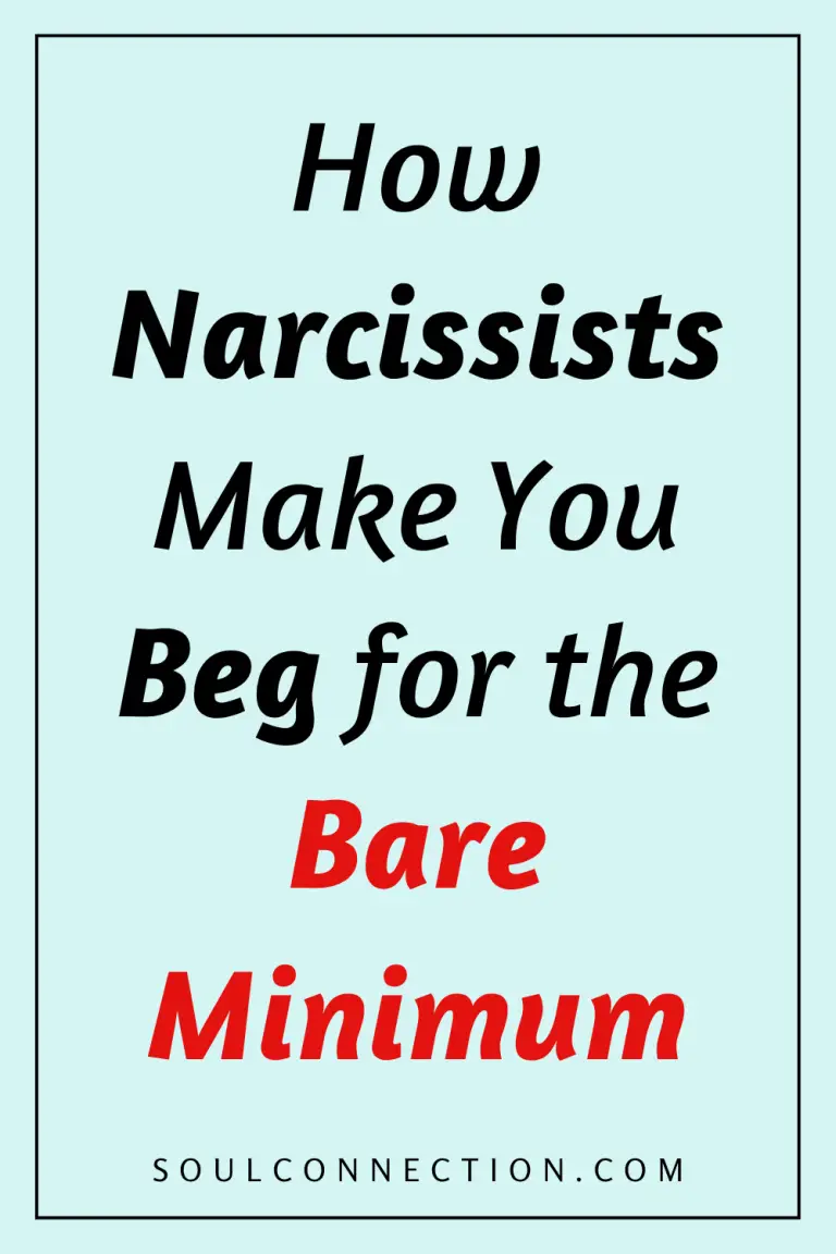 How Narcissists Manipulate You to Settle for the Bare Minimum.