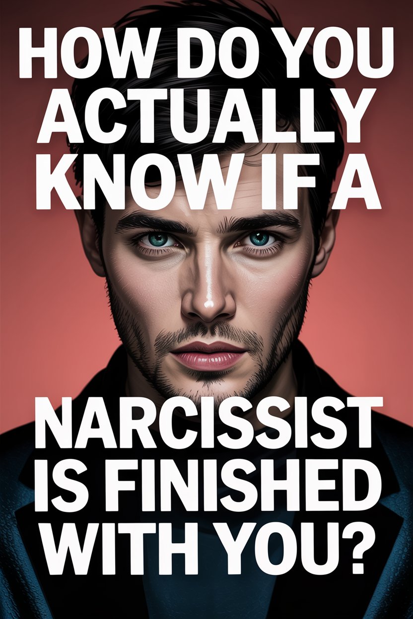 How to tell if a narcissist is done with you and moving on.