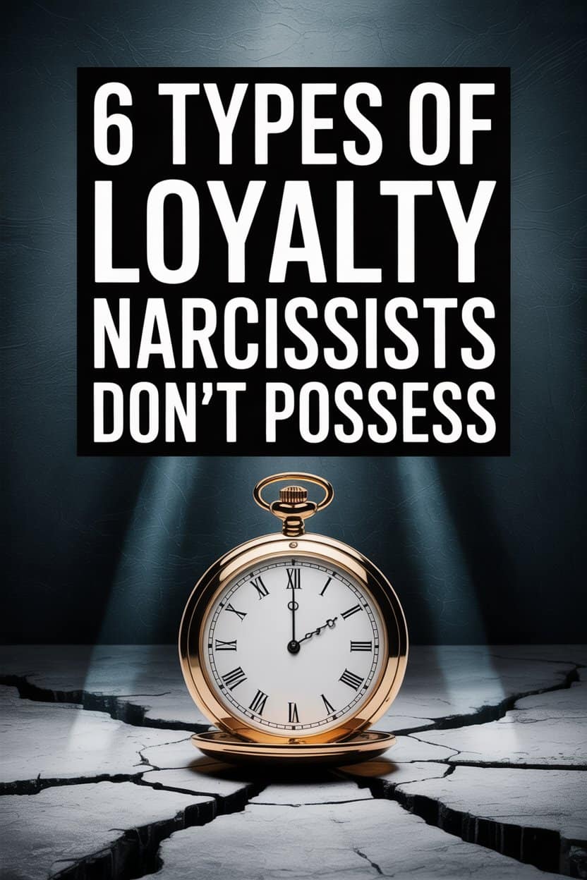 Six types of loyalty narcissists cannot provide or sustain.