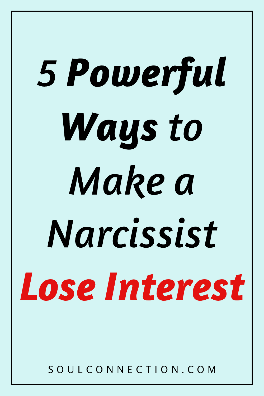 Effective strategies to make a narcissist lose interest and protect your peace.