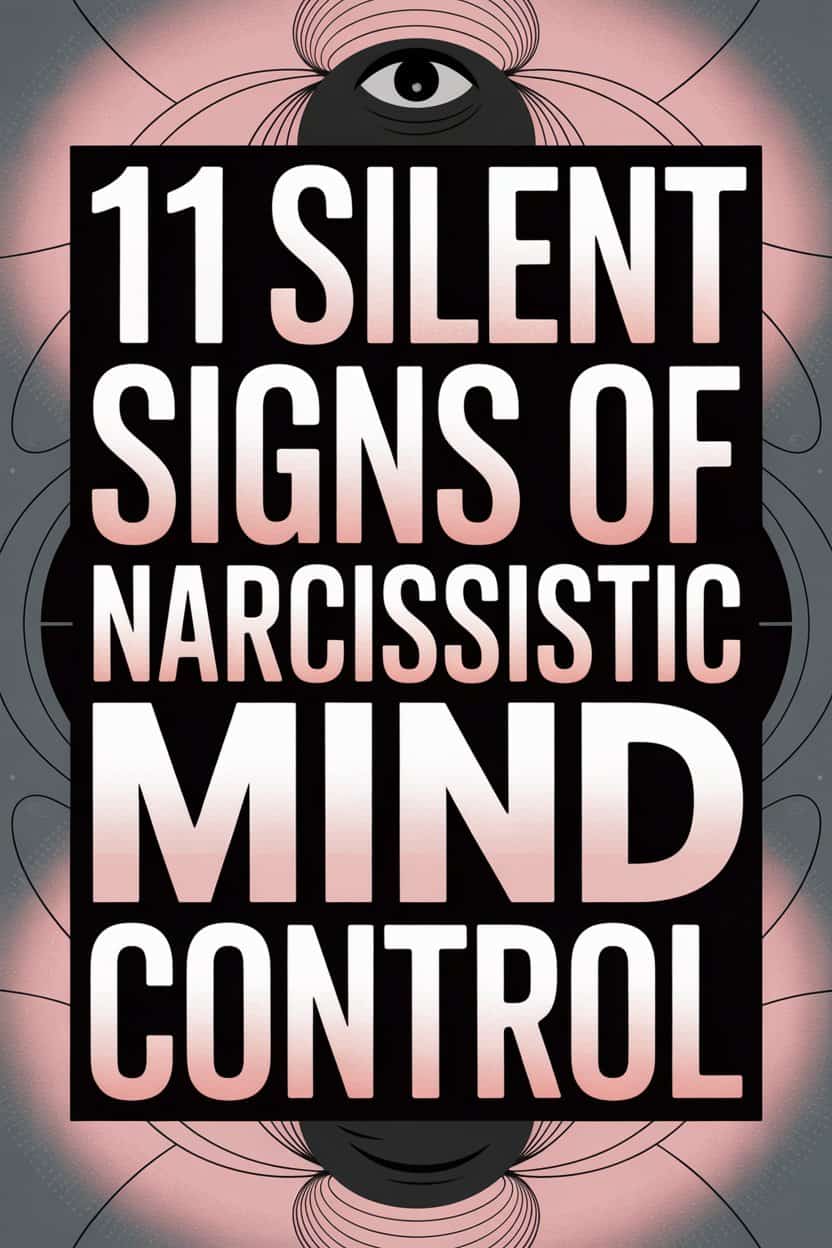 Recognize the 11 silent signs of narcissistic mind control and manipulation.
