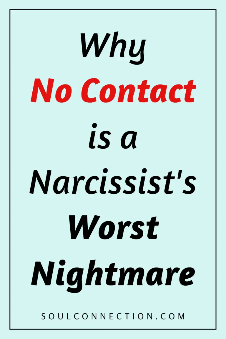 Why No Contact Tires Out Narcissists — Essential Self-Help Advice from SoulConnection.com.