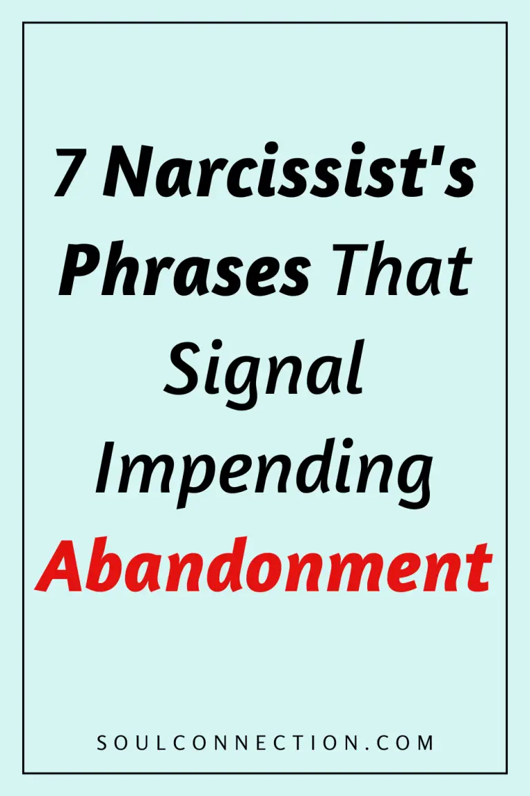 Narcissist Abandonment Warning Phrases Signal Emotional Departure, with bold text emphasizing key signs.