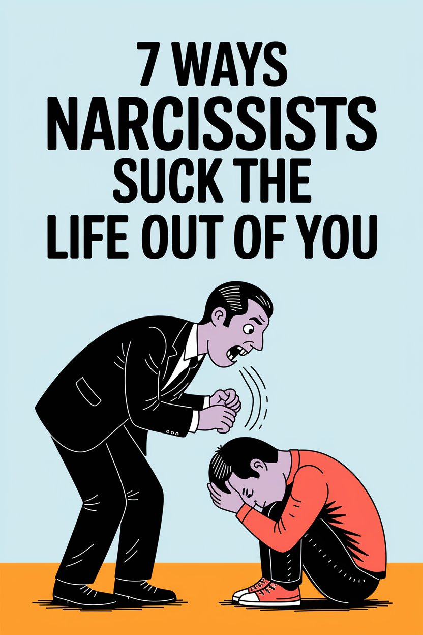 Understanding how narcissists drain your energy with signs of narcissistic abuse.