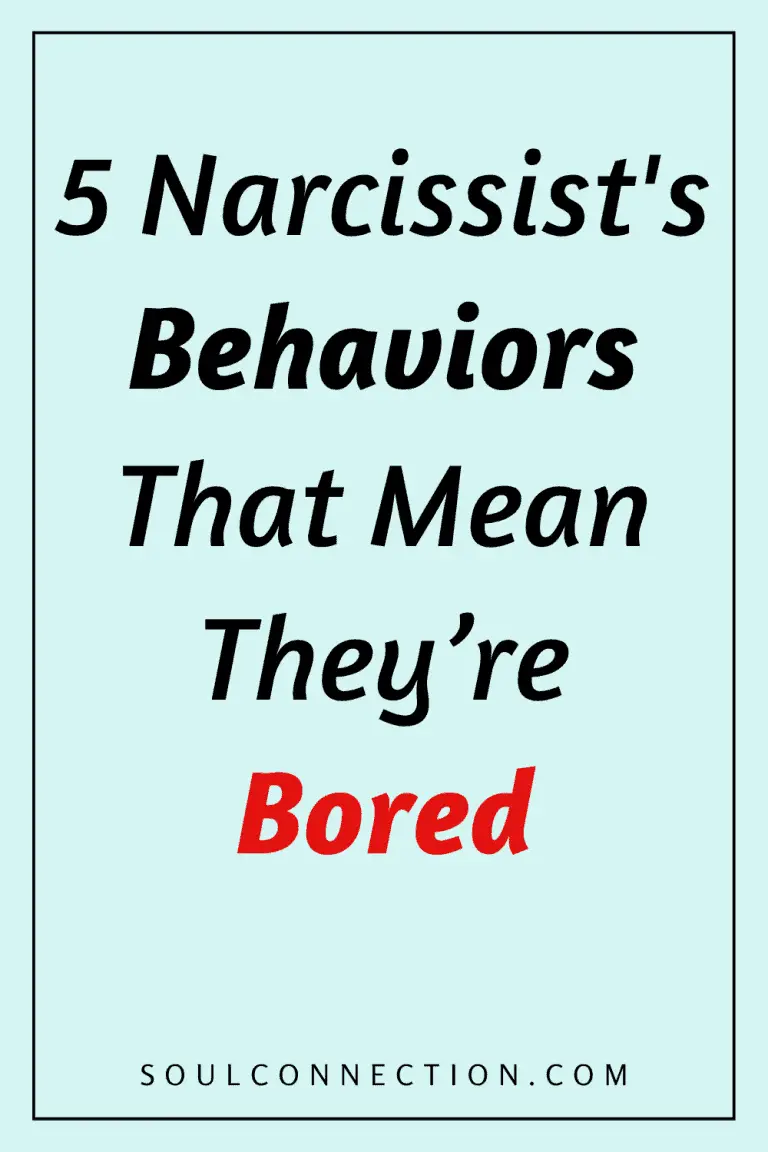 Signs narcissists show boredom through five common behaviors.