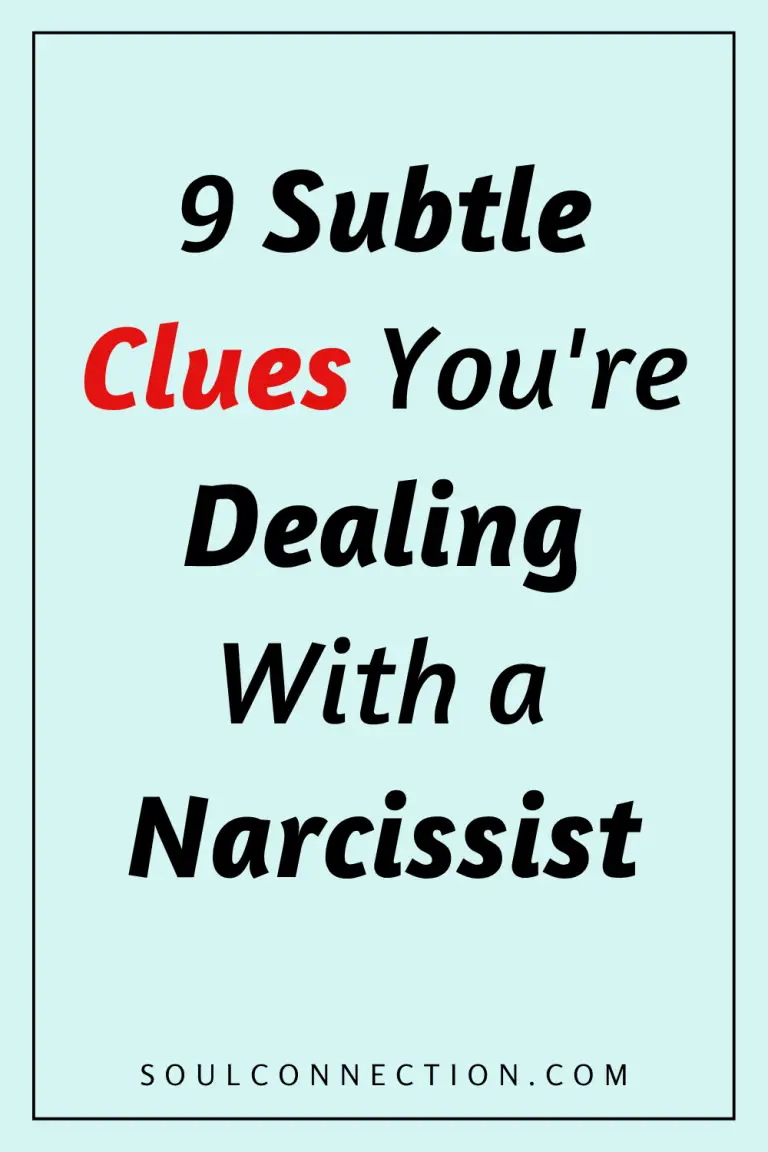 Discover 9 subtle signs youre dealing with a narcissist.