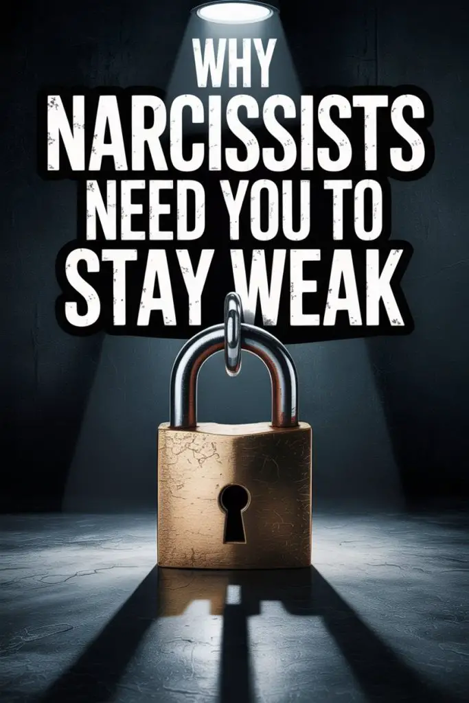 Locked brass padlock symbolizes control and manipulation by narcissists on vulnerable individuals.