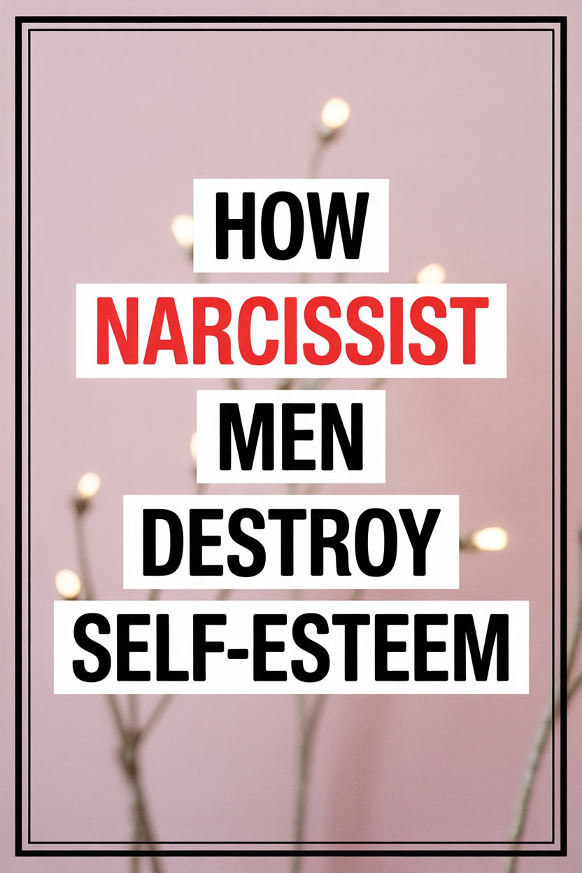 How Narcissists Destroy Men’s Self-Esteem in Psychological Manipulation.