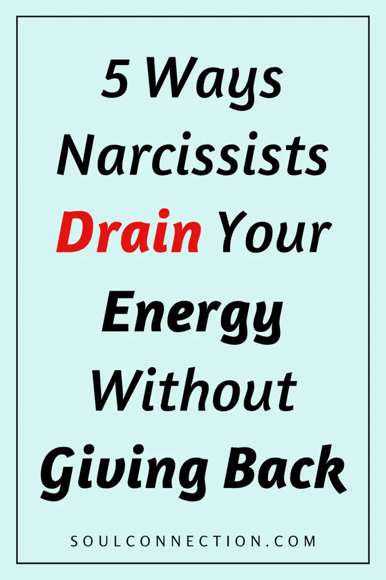 Protect yourself from narcissists draining your energy without giving back.