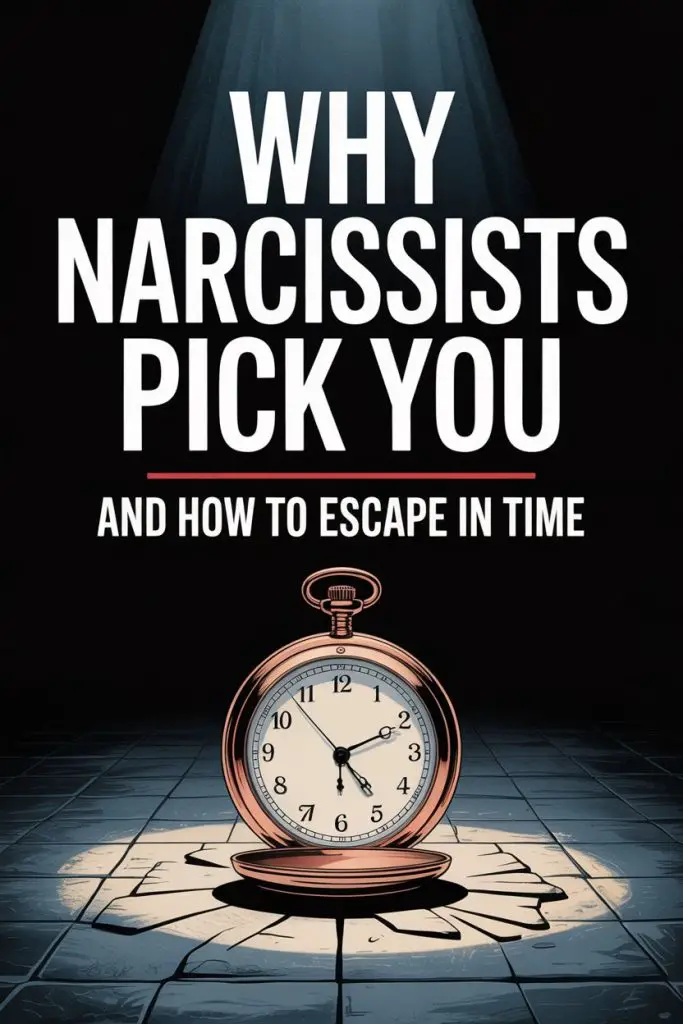 Why narcissists target you and how to escape them in time with a vintage watch.