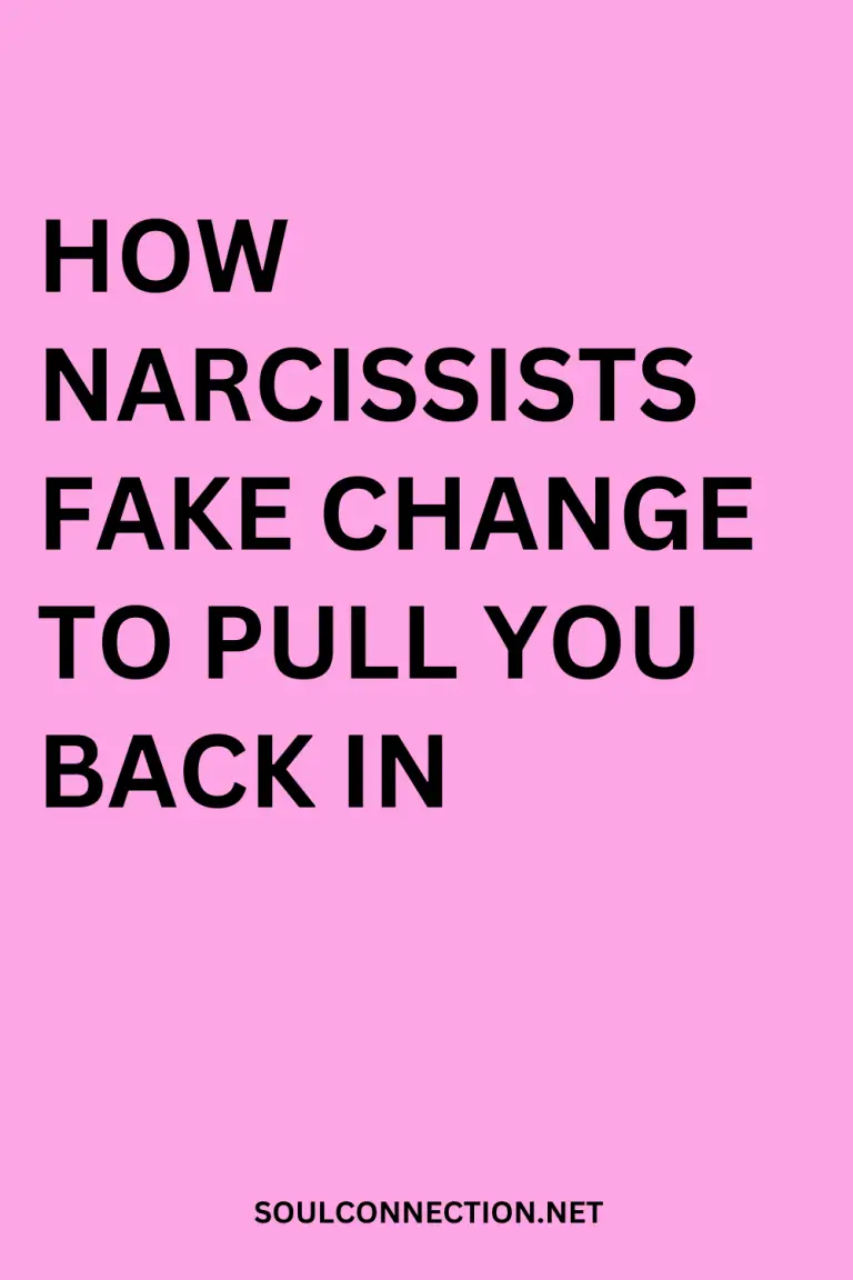 Narcissists fake change to manipulate and reconnect with you, exposing emotional manipulation tactics.