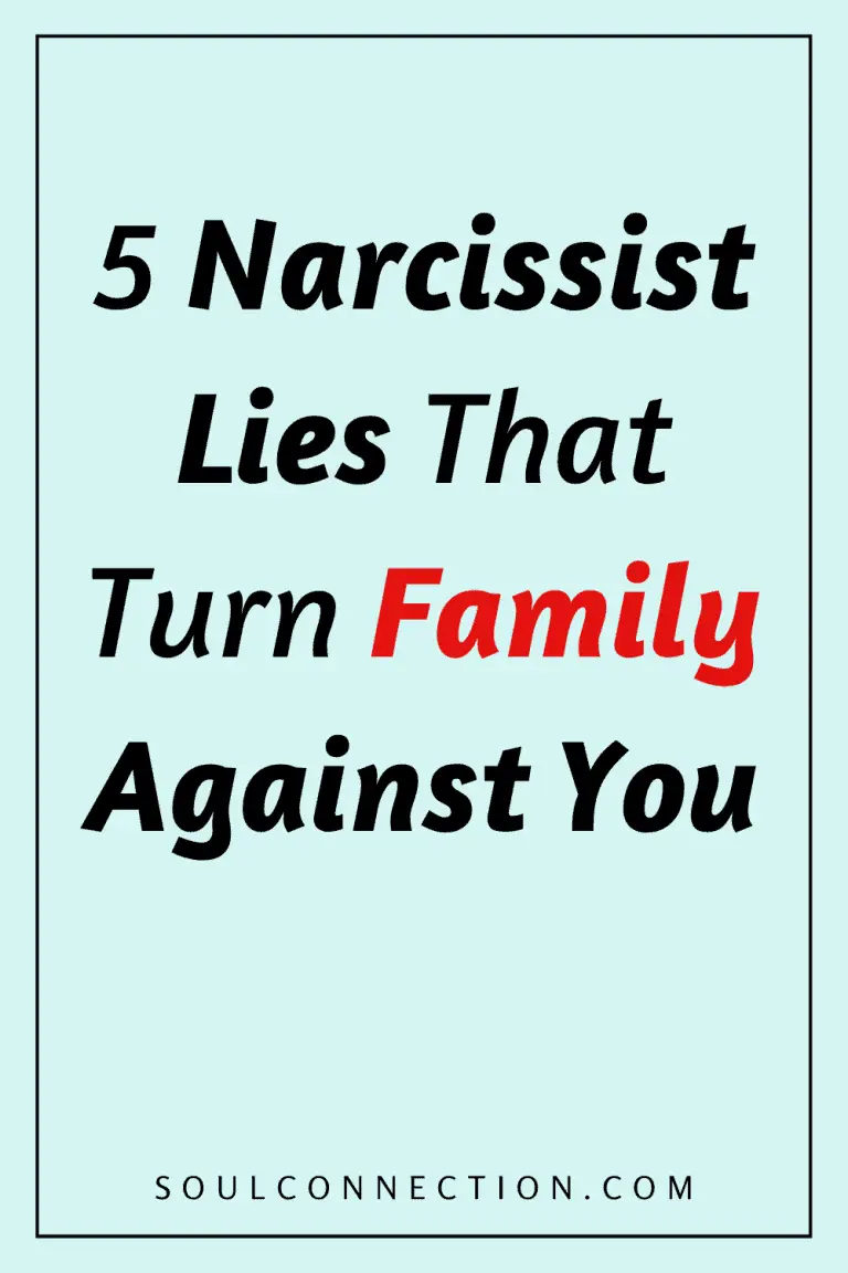 Five narcissist lies that manipulate and divide families.