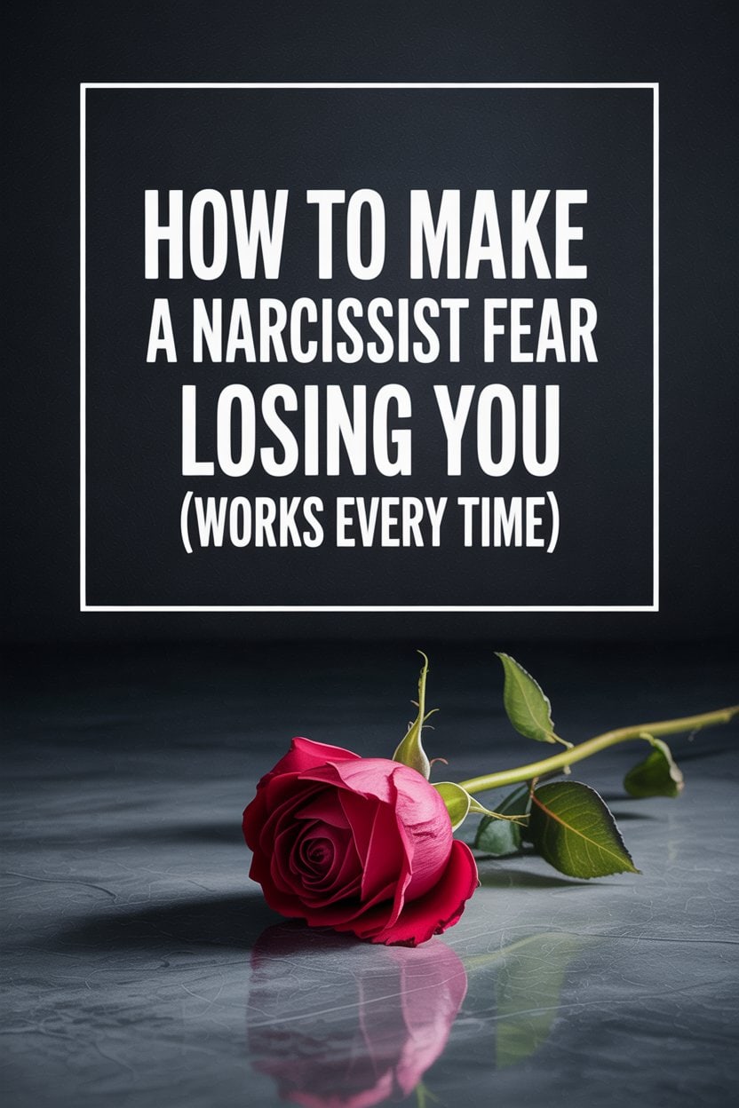 How to Make a Narcissist Fear Losing You (Works Every Time)