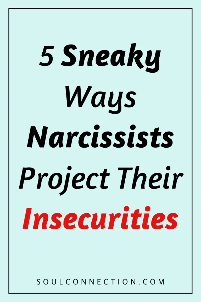 Tips on how narcissists secretly project their insecurities.