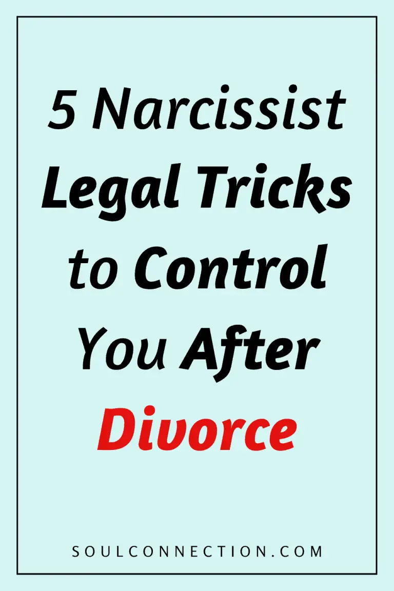 5 Narcissist Legal Tricks to Maintain Control After Divorce