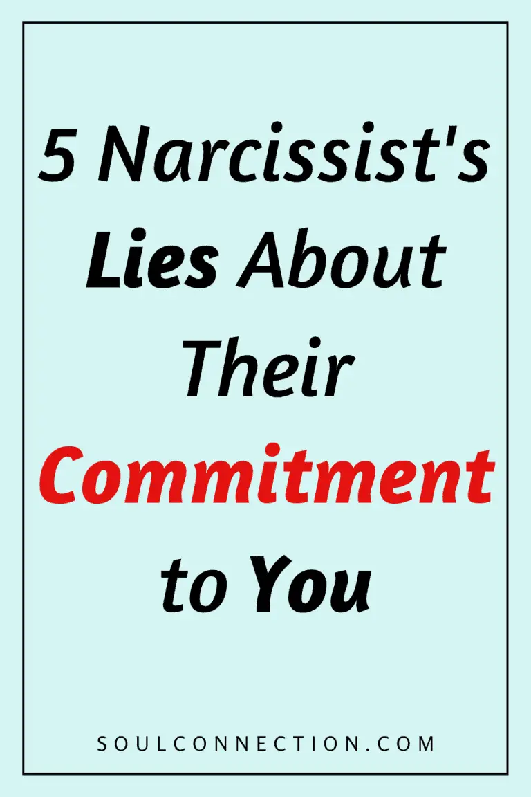 Five narcissist lies about their true commitment in relationships.