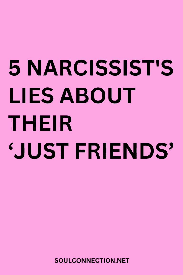 Common lies narcissists tell about their just friends relationships.