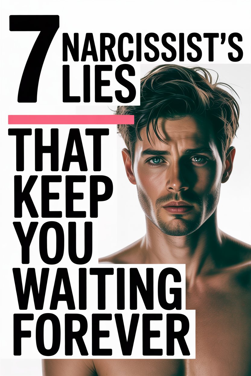 Discover seven narcissist lies that keep you waiting and manipulates your emotions.