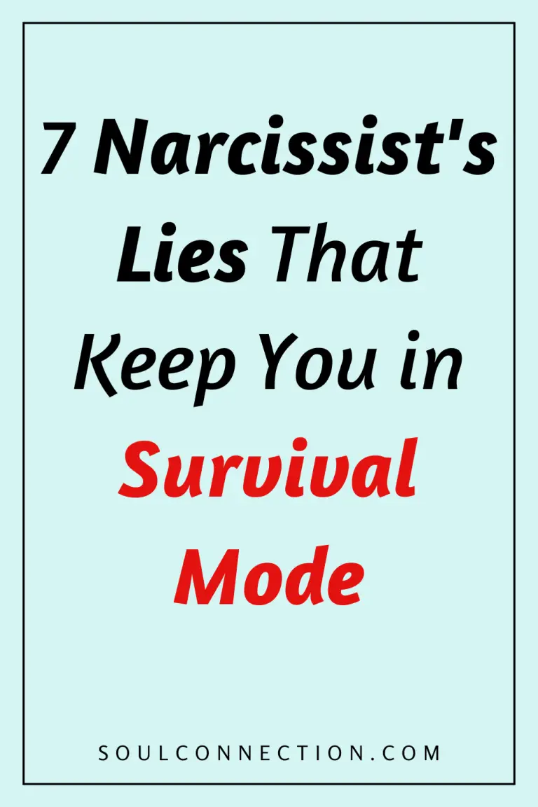 Discover 7 narcissist lies that keep you in survival mode and emotional control.