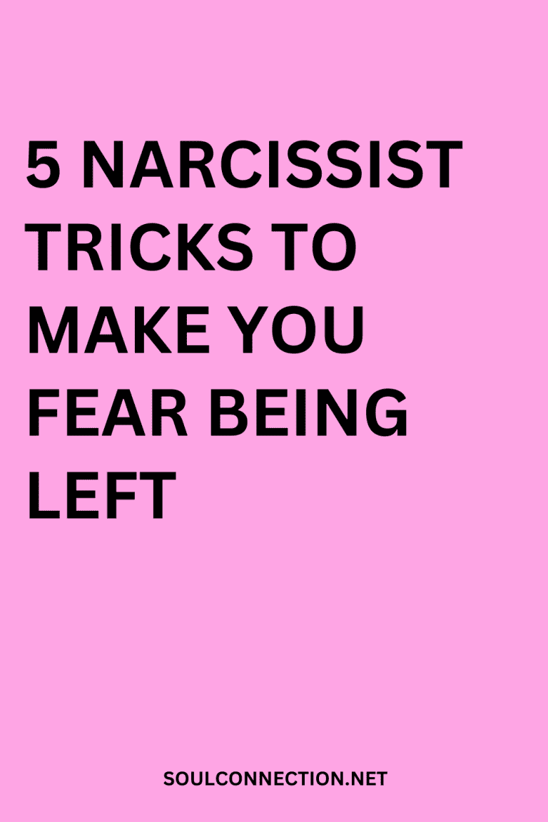 Discover 5 narcissist tactics to fear abandonment and protect yourself.