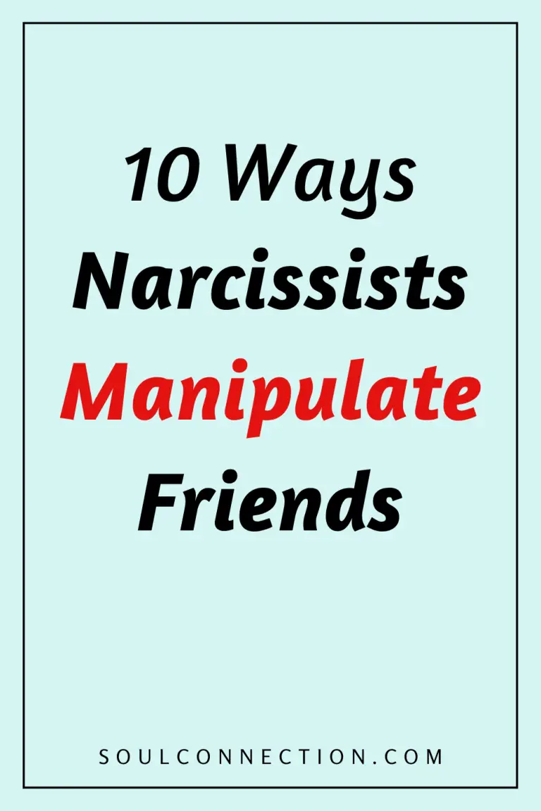 Guide to Narcissist Manipulation Tactics in Friendships with SoulConnection.com.