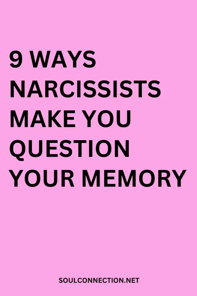 Learn how narcissists manipulate and make you doubt your memory.