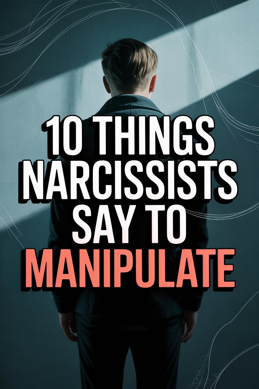 Man Facing Wall Shows Narcissist Manipulation Tactics in Educational Image.