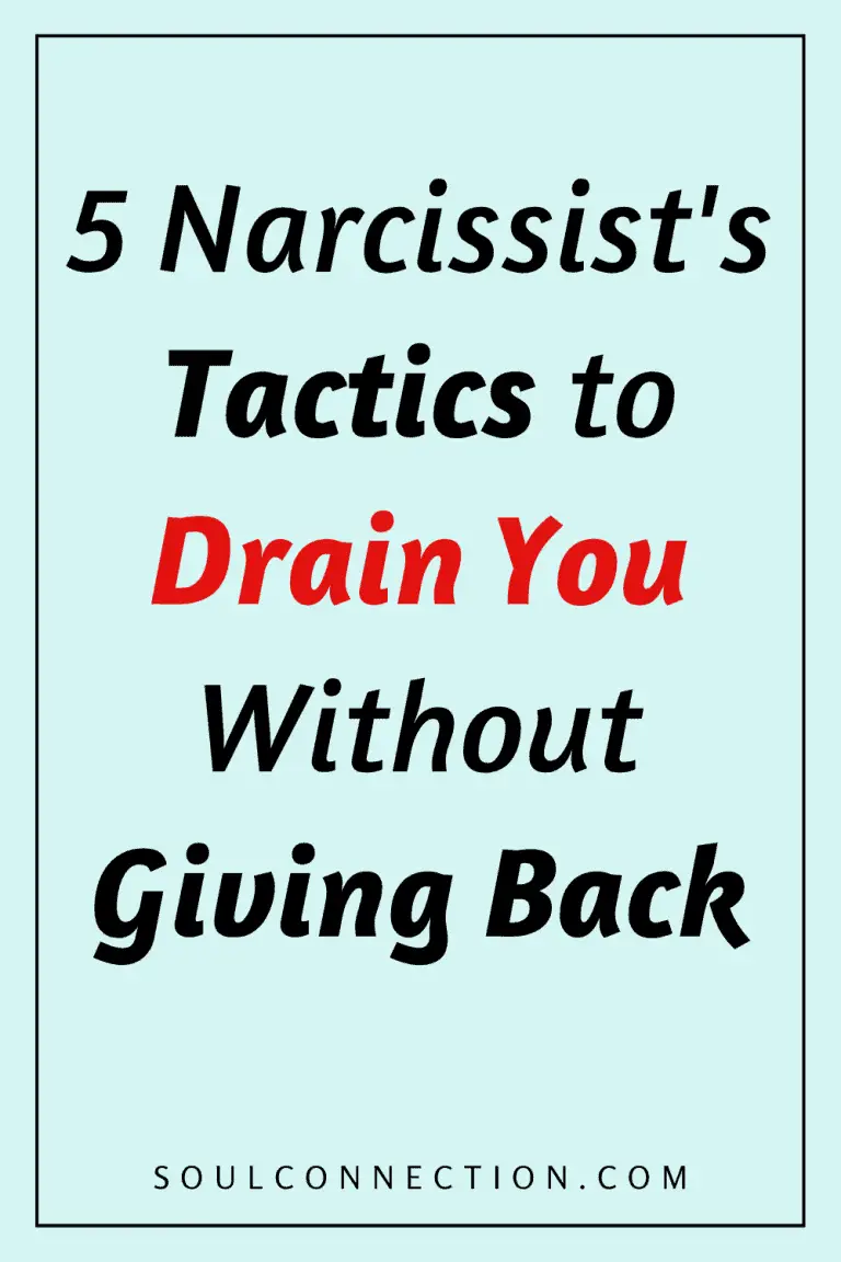 Top 5 Narcissist Tactics to Drain You Without Giving Back