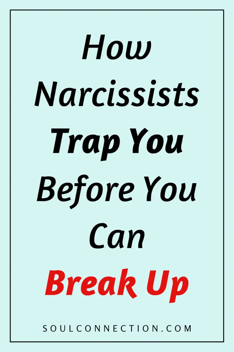 Warning about narcissist manipulation and how they trap you before breaking up.