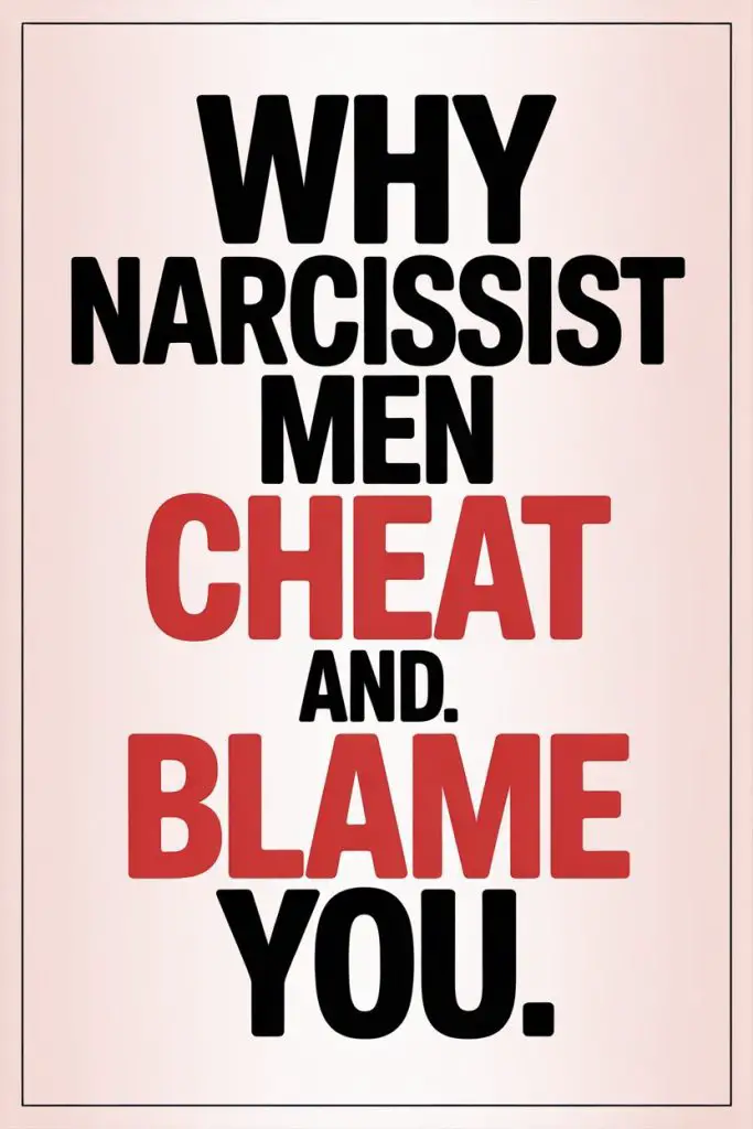 Why Narcissist Men Cheat and Blame You - Emotional Abuse and Toxic Relationships.