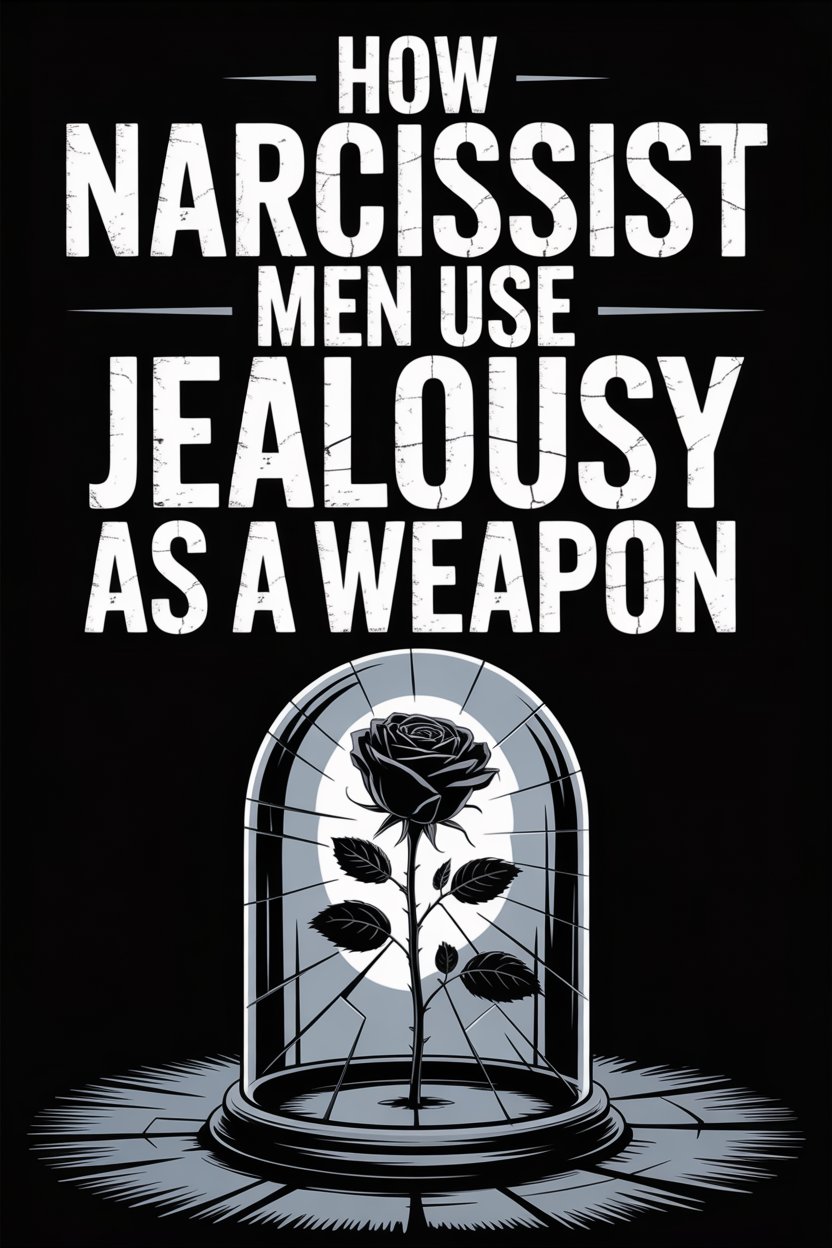 How narcissist men manipulate jealousy as a weapon in toxic relationships.