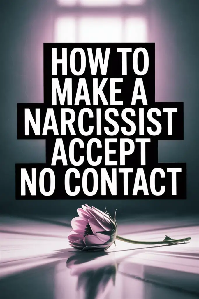 Guide on how to enforce no contact with a narcissist and promote emotional healing.