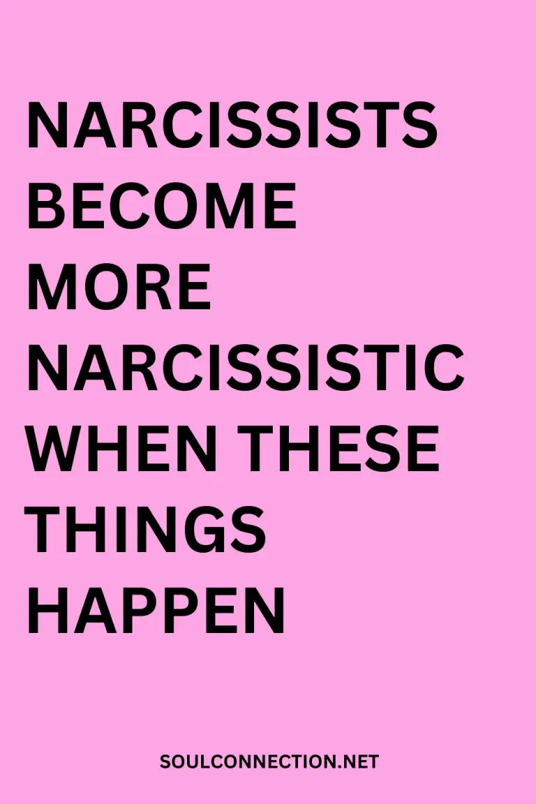 Narcissists become more narcissistic when triggered by certain events or circumstances.