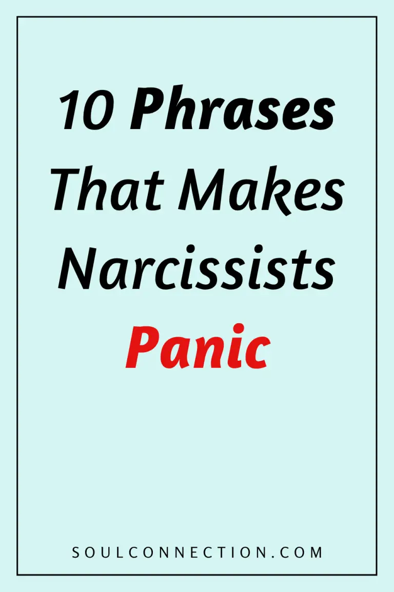 10 Phrases That Make Narcissists Panic - Emotional Triggers to Watch Out For.