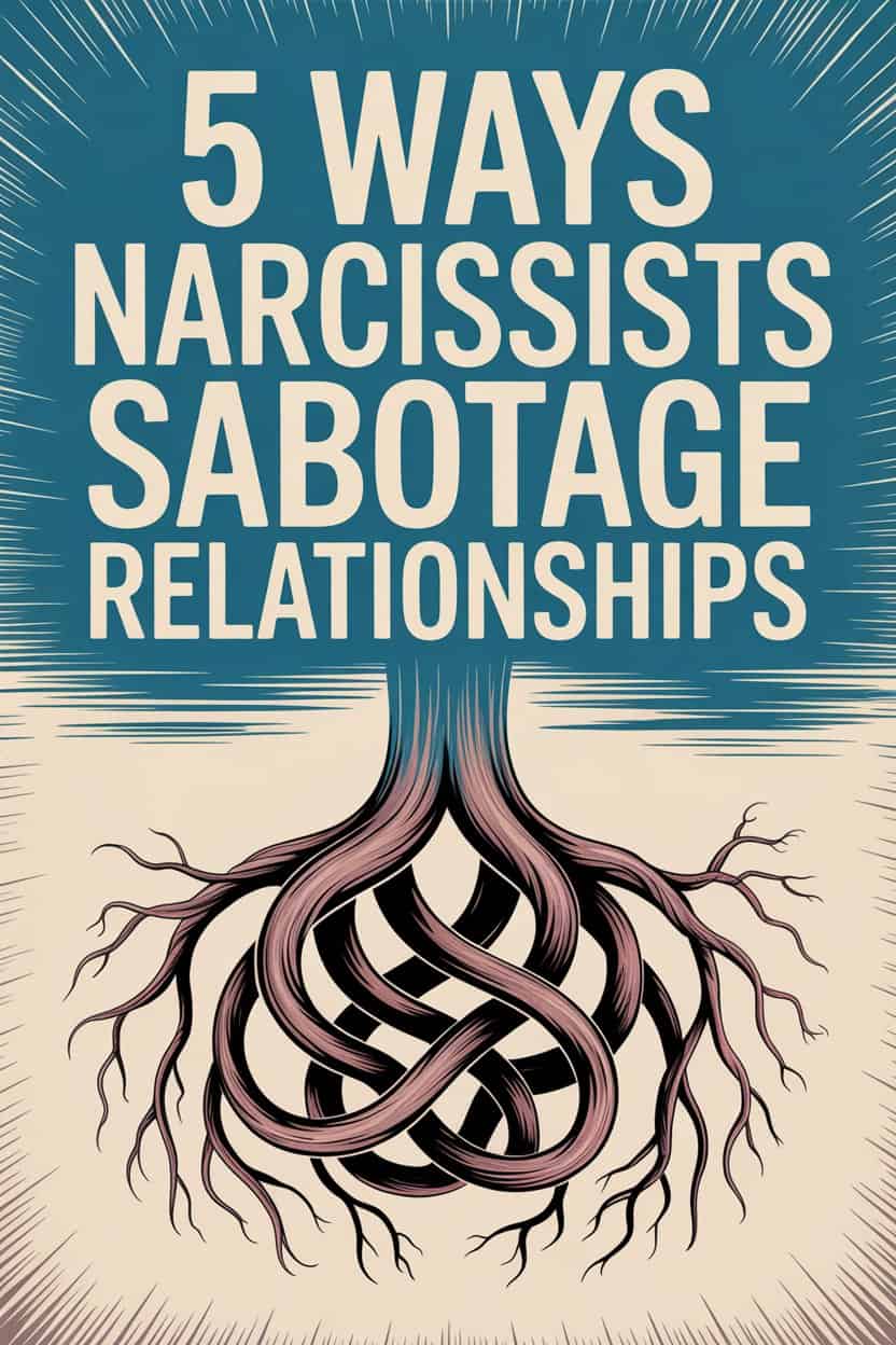 Five ways narcissists damage and sabotage healthy relationships.