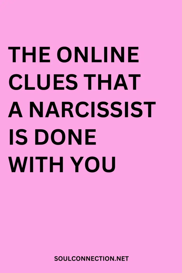 Signs a narcissist is leaving you online in 2023.