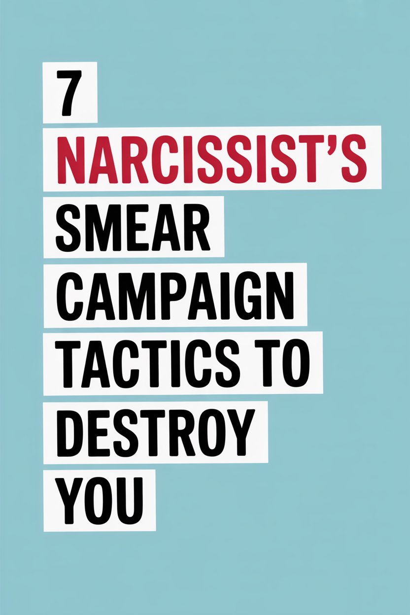 Narcissist smear campaign tactics to expose manipulation and protect yourself from psychological harm.