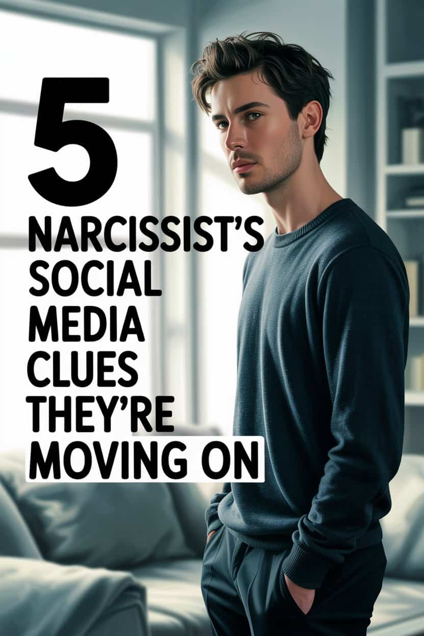 Signs a narcissist has moved on on social media involving their posts and online activity.